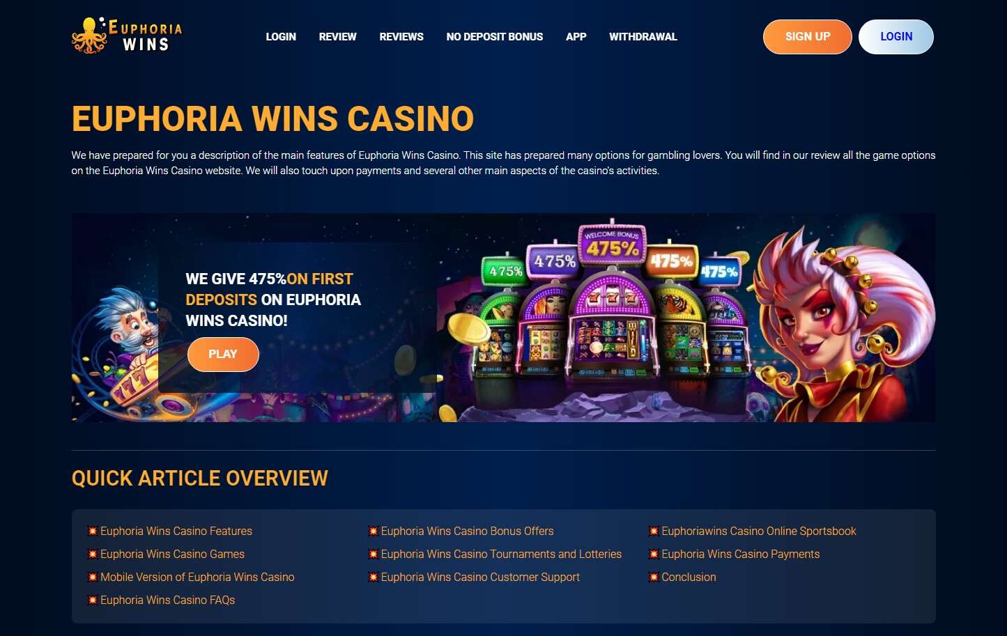 Bigwins.bet Gambling establishment